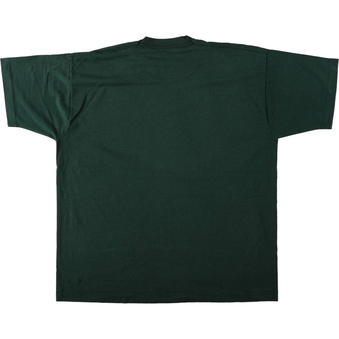 90'S Fruit of the Loom Best Printed T-shirt, Made in USA, Men's XL, Vintage cotton green type Vintage Second Hand
