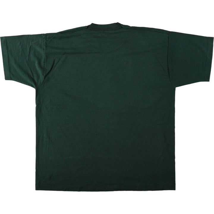90'S Fruit of the Loom Best Printed T-shirt, Made in USA, Men's XL, Vintage cotton green type Vintage Second Hand
