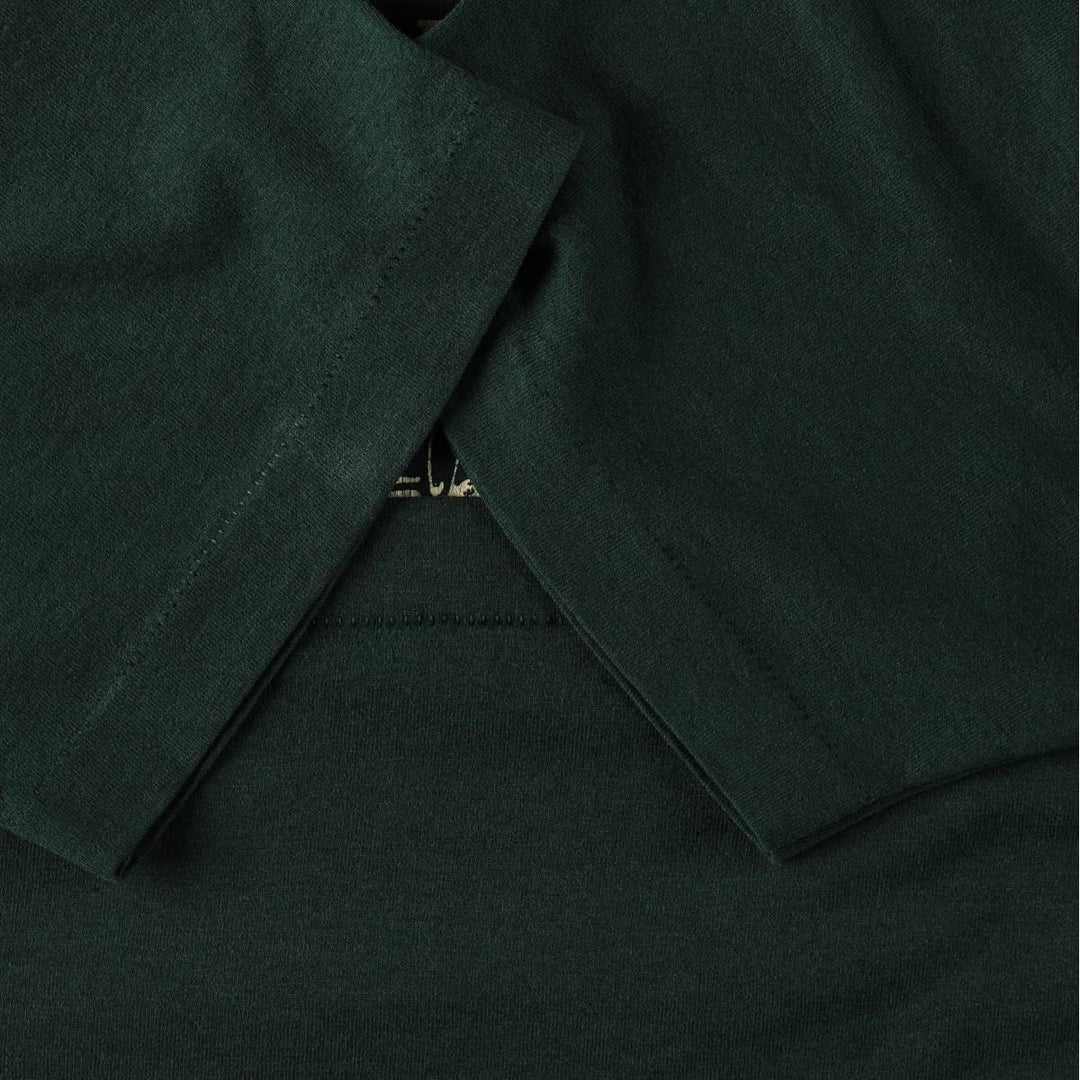 90'S Fruit of the Loom Best Printed T-shirt, Made in USA, Men's XL, Vintage cotton green type Vintage Second Hand