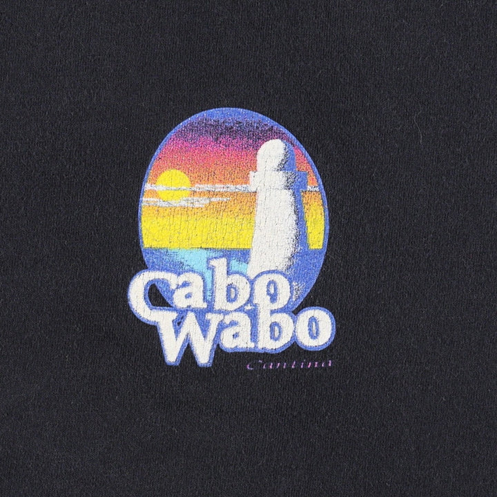 90'S WILD OATS Advertising T-Shirt, Made in USA, Men's Size L (Equivalent), Vintage cotton black type Vintage Second Hand