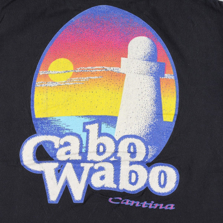 90'S WILD OATS Advertising T-Shirt, Made in USA, Men's Size L (Equivalent), Vintage cotton black type Vintage Second Hand