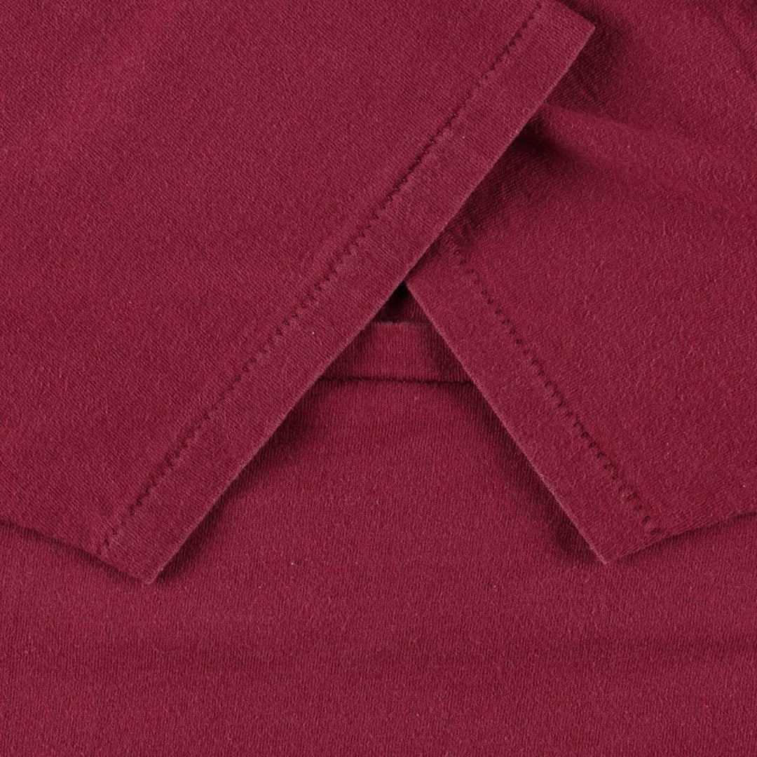 90'S ONEITA Triple Tomoe Print T-Shirt, Made in USA, Men's Size L (Equivalent), Vintage cotton Red type red-purple Vintage Second Hand