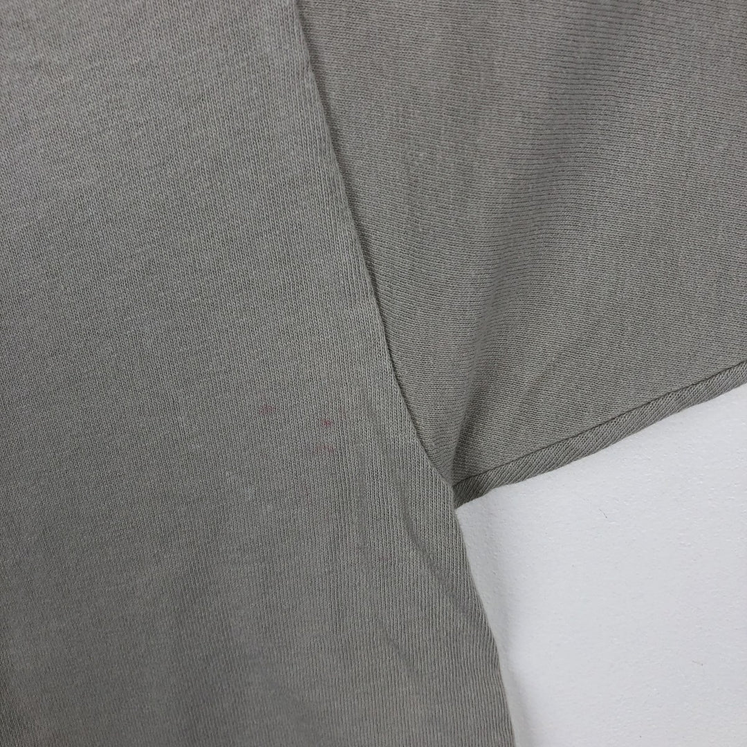 90'S Hanes Heavyweight Print T-Shirt, Made in USA, Men's Size XL (approx.) cotton gray type Vintage Second Hand