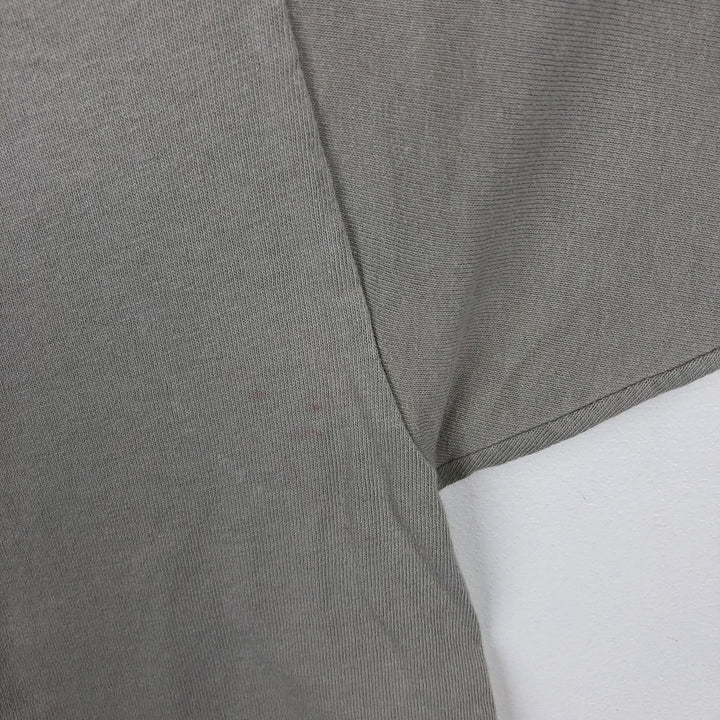90'S Hanes Heavyweight Print T-Shirt, Made in USA, Men's Size XL (approx.) cotton gray type Vintage Second Hand