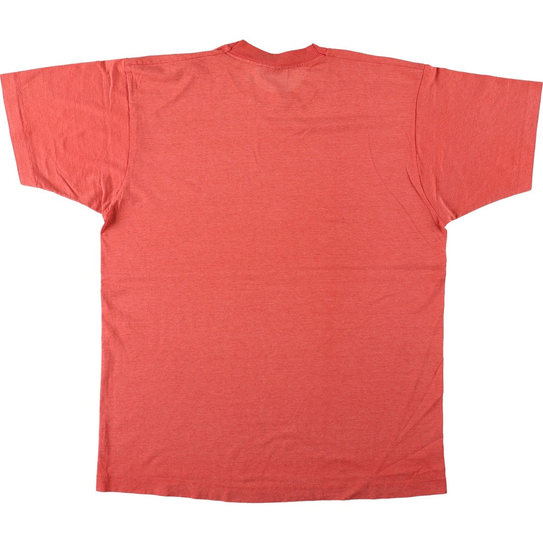 90'S Screen Stars Fish Print Animal T-Shirt, Made in USA, Men's XL (approx.), Vintage cotton red type Vintage Second Hand