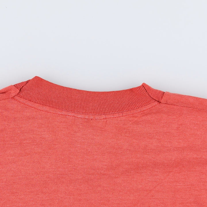 90'S Screen Stars Fish Print Animal T-Shirt, Made in USA, Men's XL (approx.), Vintage cotton red type Vintage Second Hand