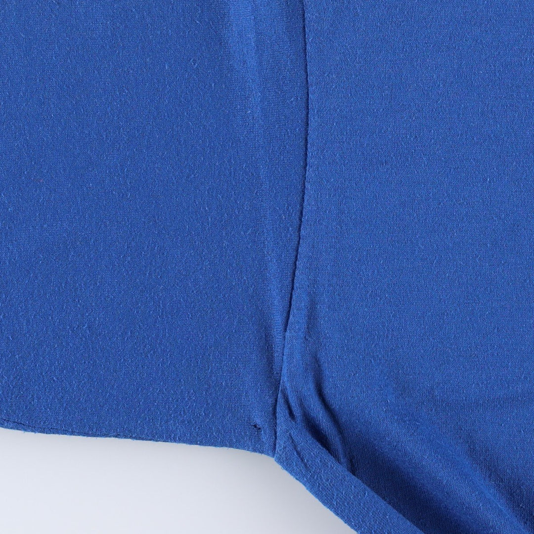 90'S Jerzees Message Print T-Shirt, Made in USA, Men's Size M (Equivalent), Vintage cotton blue type Vintage Second Hand