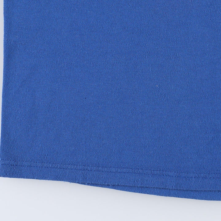 90'S Jerzees Message Print T-Shirt, Made in USA, Men's Size M (Equivalent), Vintage cotton blue type Vintage Second Hand