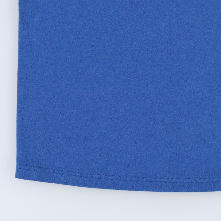 90'S Jerzees Message Print T-Shirt, Made in USA, Men's Size M (Equivalent), Vintage cotton blue type Vintage Second Hand