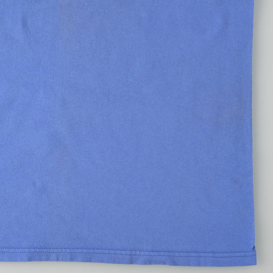 90'S Anvil Print T-Shirt, Men's Size L (Equivalent), Vintage cotton blue type Vintage Second Hand