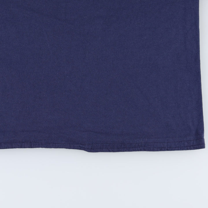 90'S STANFIELED'S Joy Laking Art T-Shirt, Made in Canada, Men's Size L (approx.), Vintage cotton navy blue type Vintage Second Hand