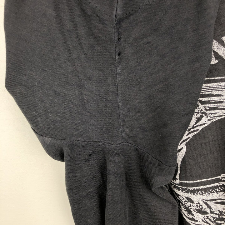 90'S Fruit of the Loom Best Print T-Shirt, Made in USA, Men's Size XL (approx.) cotton black type Vintage Second Hand