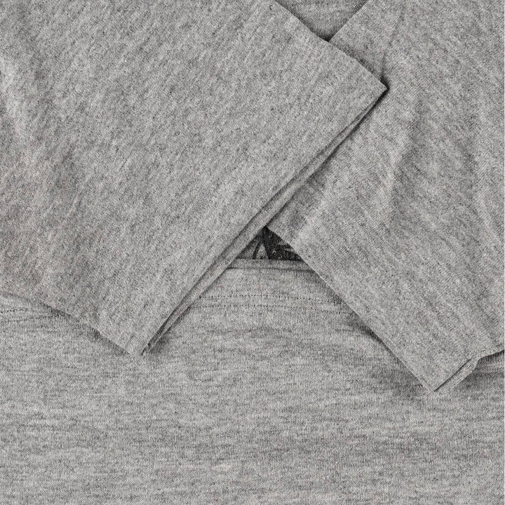 80s-90'S Jerzees Print T-Shirt, Made in USA, Men's Size M (approx.), Vintage polyester gray type Vintage Second Hand