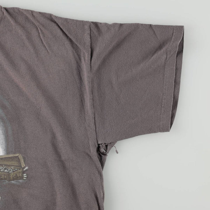 2000'S Gildan Achmed the Dead Terrorist Print T-Shirt, Men's XL (approx.) cotton Charcoal Vintage Second Hand