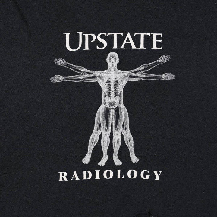 Parody Print T-Shirt, Men's Size M (equivalent), Crew Neck unclear black type Vintage Second Hand