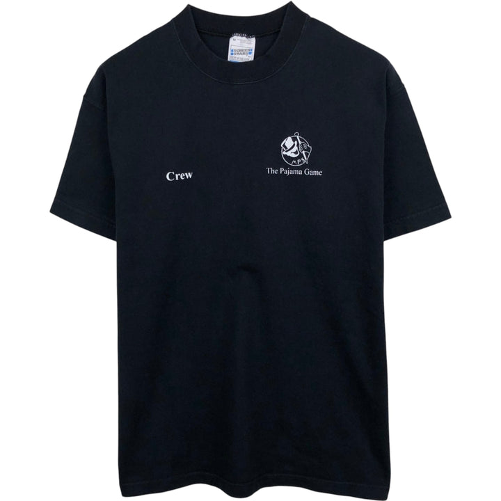 90'S Screen Stars The Pajama Game Print T-Shirt, Men's Size M (approx.), Vintage cotton black type Vintage Second Hand