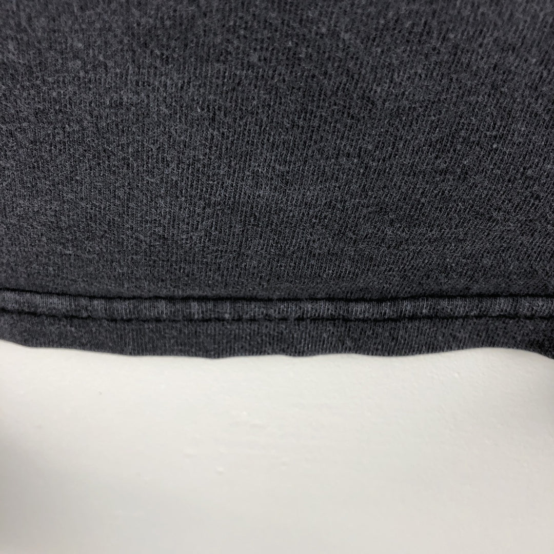 90'S Hanes BEEFY-T printed T-shirt, men's size L, vintage cotton black type Vintage Second Hand