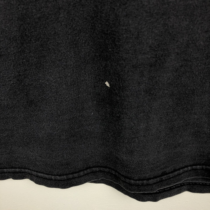 90'S Hanes BEEFY-T printed T-shirt, men's size L, vintage cotton black type Vintage Second Hand