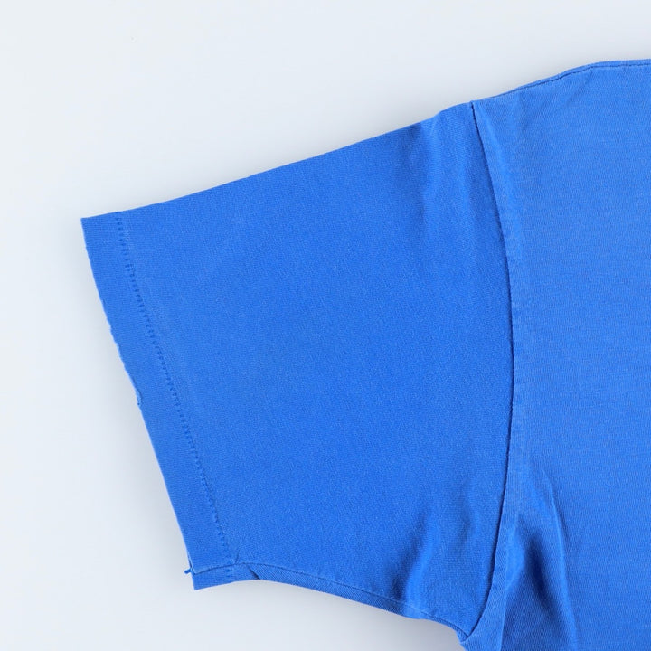 80'S Hanes BEEFY-T Blue Tag SKYWALKER Ranch Advertising T-Shirt, Made in USA, Men's XL equivalent, Vintage cotton blue type Vintage Second Hand