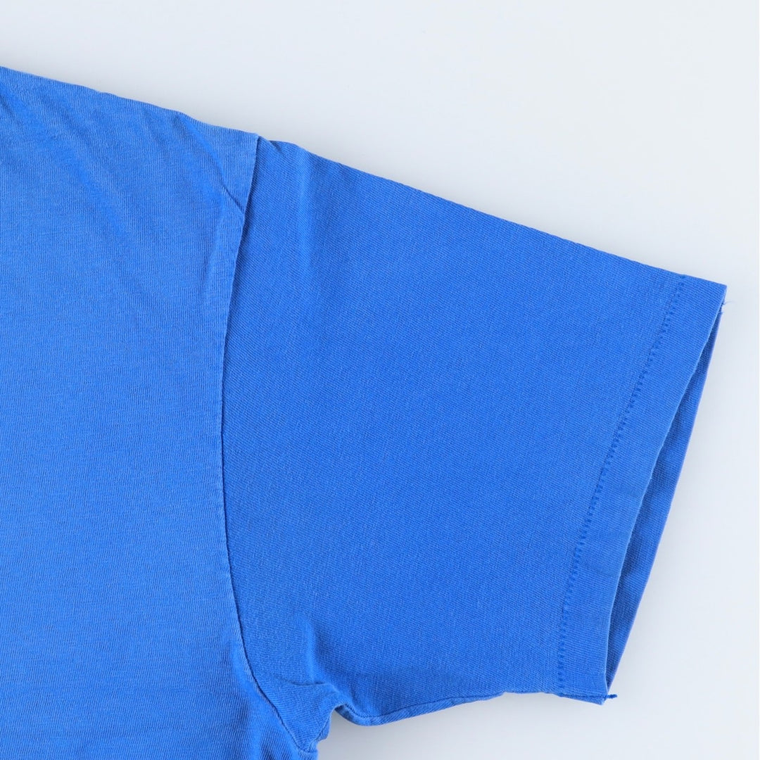 80'S Hanes BEEFY-T Blue Tag SKYWALKER Ranch Advertising T-Shirt, Made in USA, Men's XL equivalent, Vintage cotton blue type Vintage Second Hand