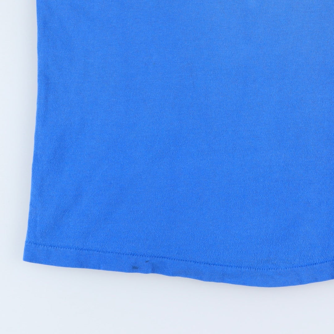 80'S Hanes BEEFY-T Blue Tag SKYWALKER Ranch Advertising T-Shirt, Made in USA, Men's XL equivalent, Vintage cotton blue type Vintage Second Hand