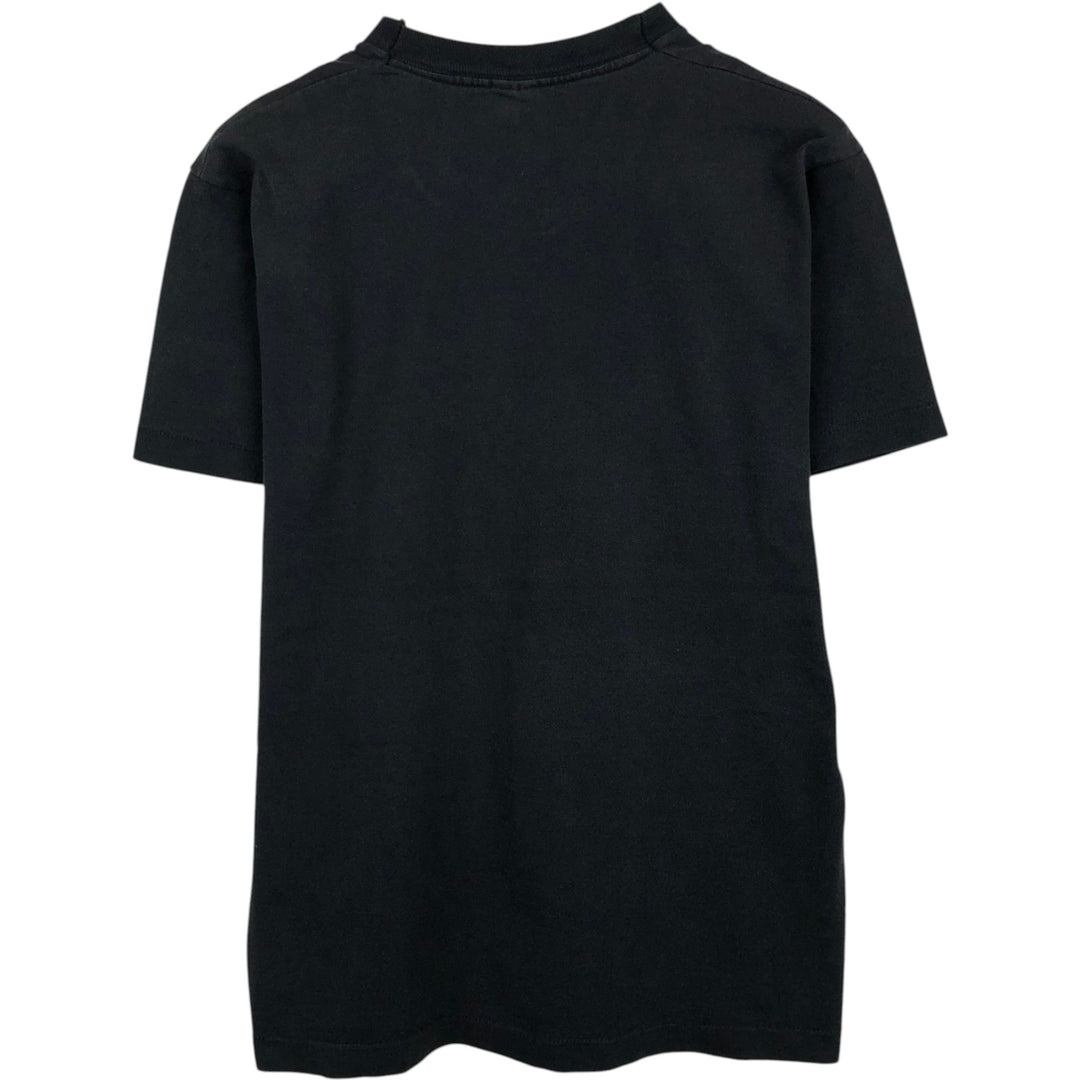 90'S Fruit of the Loom printed T-shirt, made in the USA, men's size L, vintage cotton black type Vintage Second Hand