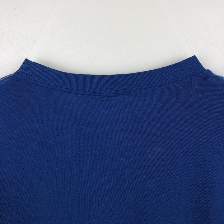 90'S Hollister surf/skate t-shirt, men's size XL equivalent, vintage. cotton blue type Vintage Second Hand