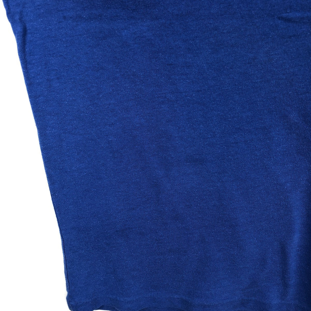 90'S Hollister surf/skate t-shirt, men's size XL equivalent, vintage. cotton blue type Vintage Second Hand