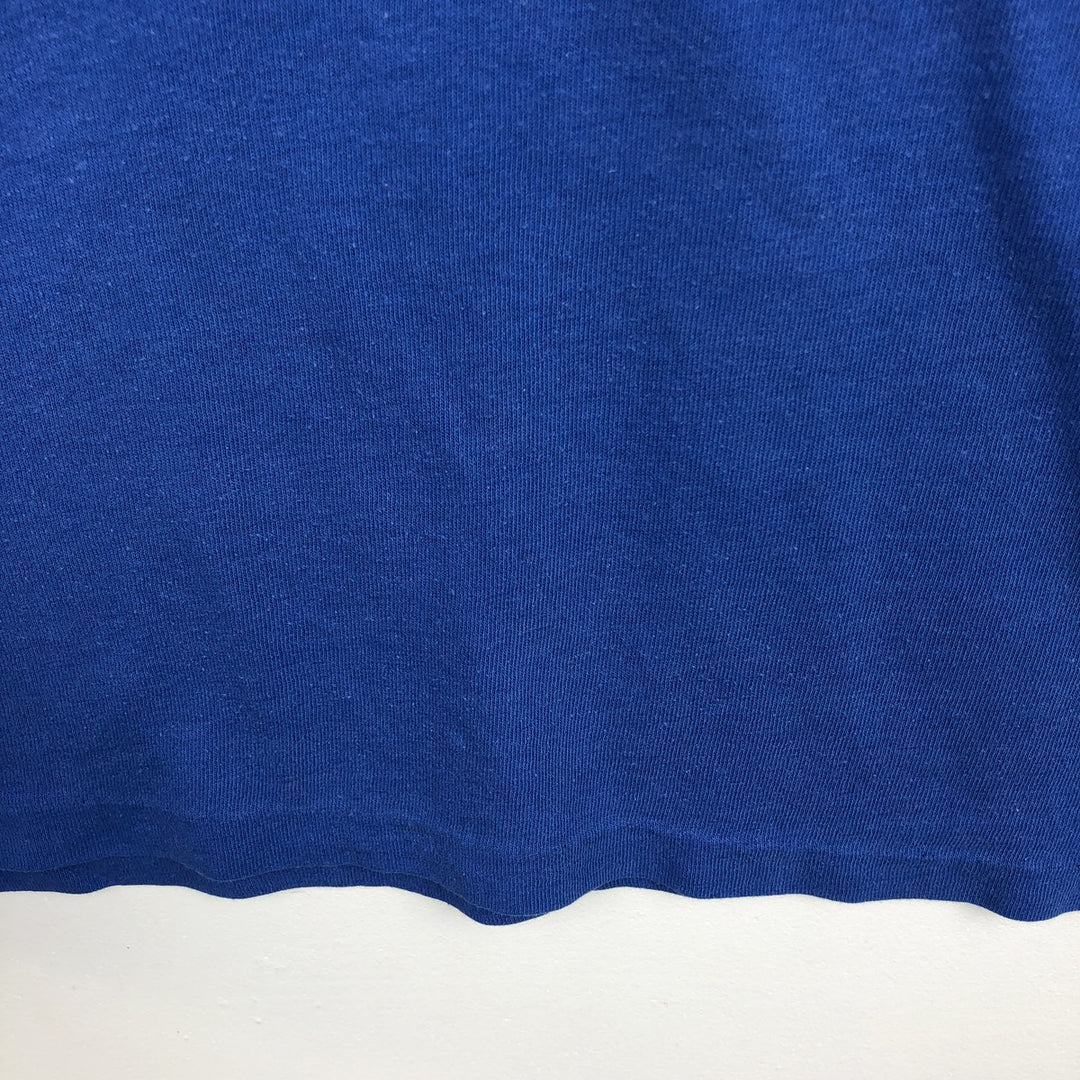 90'S Hollister surf/skate t-shirt, men's size XL equivalent, vintage. cotton blue type Vintage Second Hand