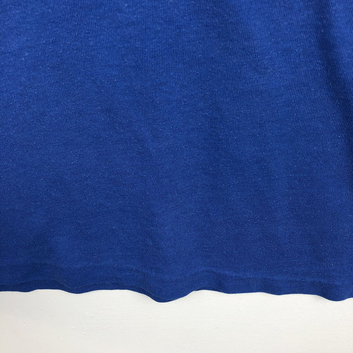 90'S Hollister surf/skate t-shirt, men's size XL equivalent, vintage. cotton blue type Vintage Second Hand