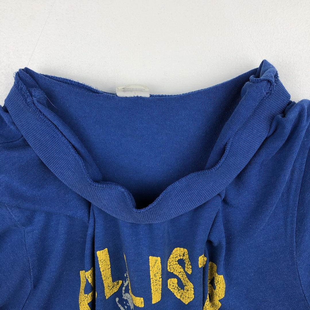 90'S Hollister surf/skate t-shirt, men's size XL equivalent, vintage. cotton blue type Vintage Second Hand