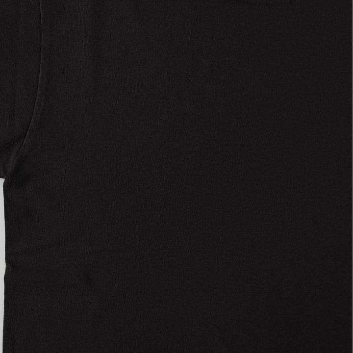 USARMY military print T-shirt, men's size L (approx.) unclear black type Vintage Second Hand