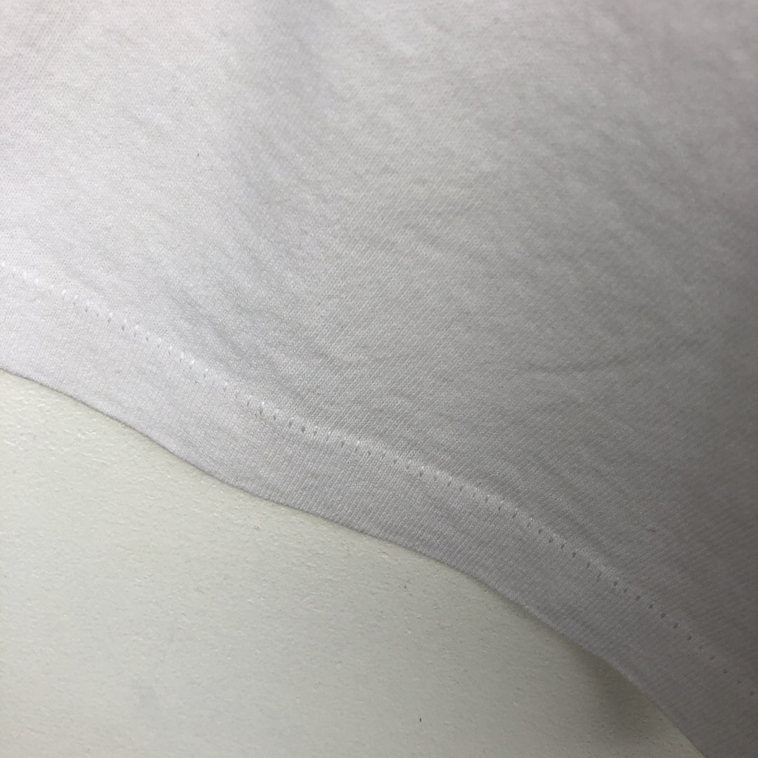 90'S Screen Stars Print T-Shirt, Made in Ireland, XXL (Equivalent to Men's XXL), Vintage cotton white type Vintage Second Hand