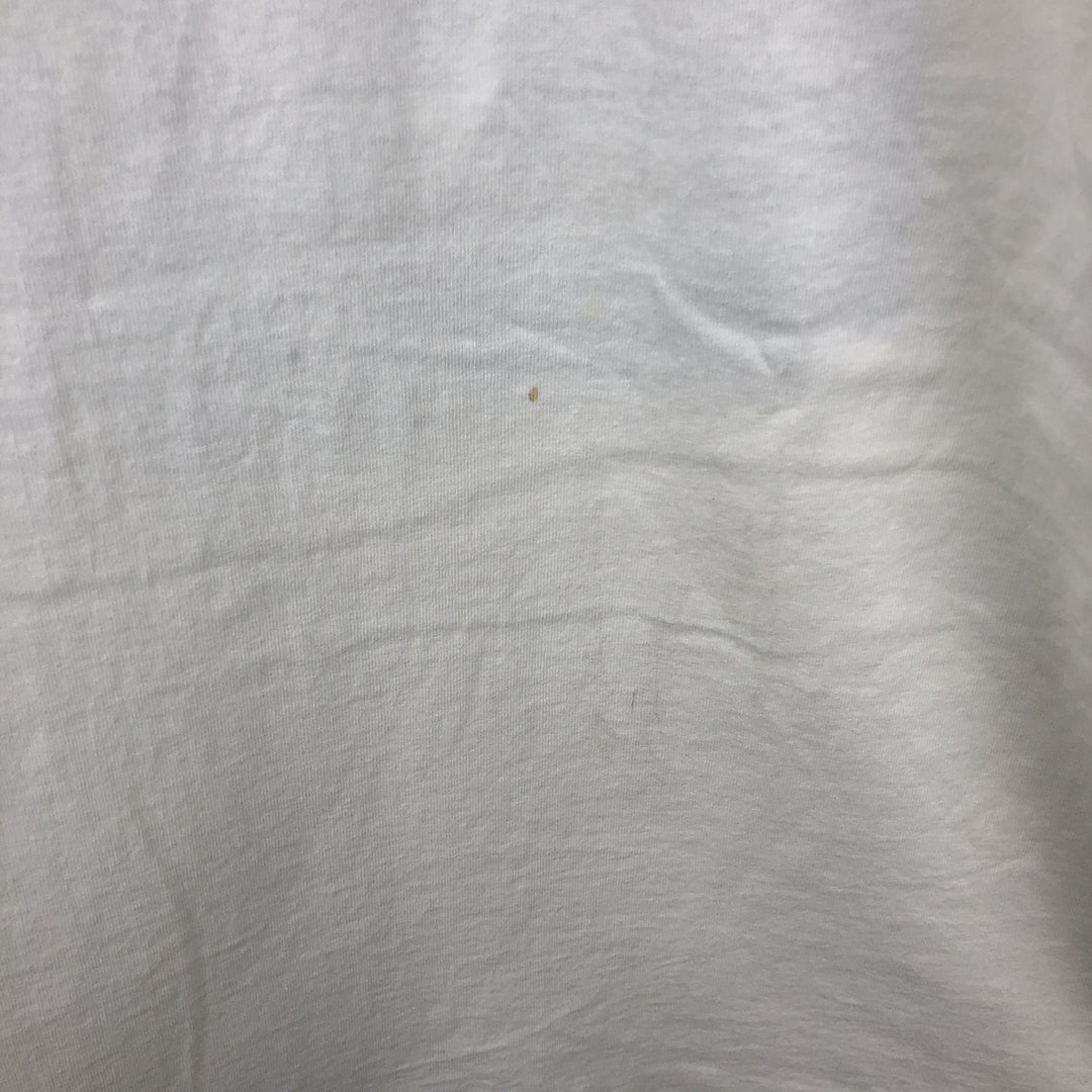 90'S Screen Stars Print T-Shirt, Made in Ireland, XXL (Equivalent to Men's XXL), Vintage cotton white type Vintage Second Hand
