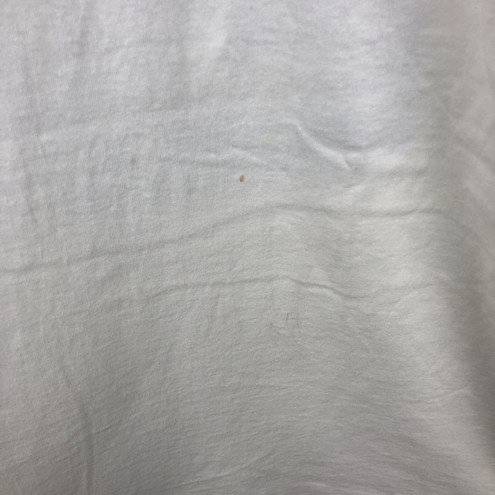 90'S Screen Stars Print T-Shirt, Made in Ireland, XXL (Equivalent to Men's XXL), Vintage cotton white type Vintage Second Hand