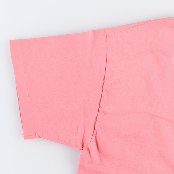 90'S Hanes BEEFY-T Fleetguard Advertising T-Shirt, Made in USA, Men's Size L (approx.), Vintage cotton pink type Vintage Second Hand