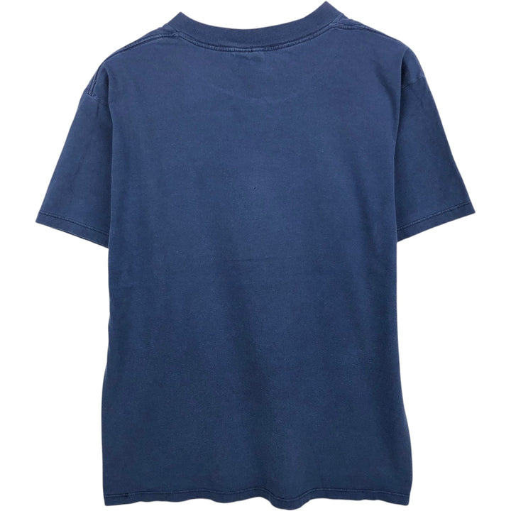 90s-00'S AND1 Sports Print T-Shirt, Made in USA, Men's Size L (Equivalent), Vintage cotton navy blue type Vintage Second Hand