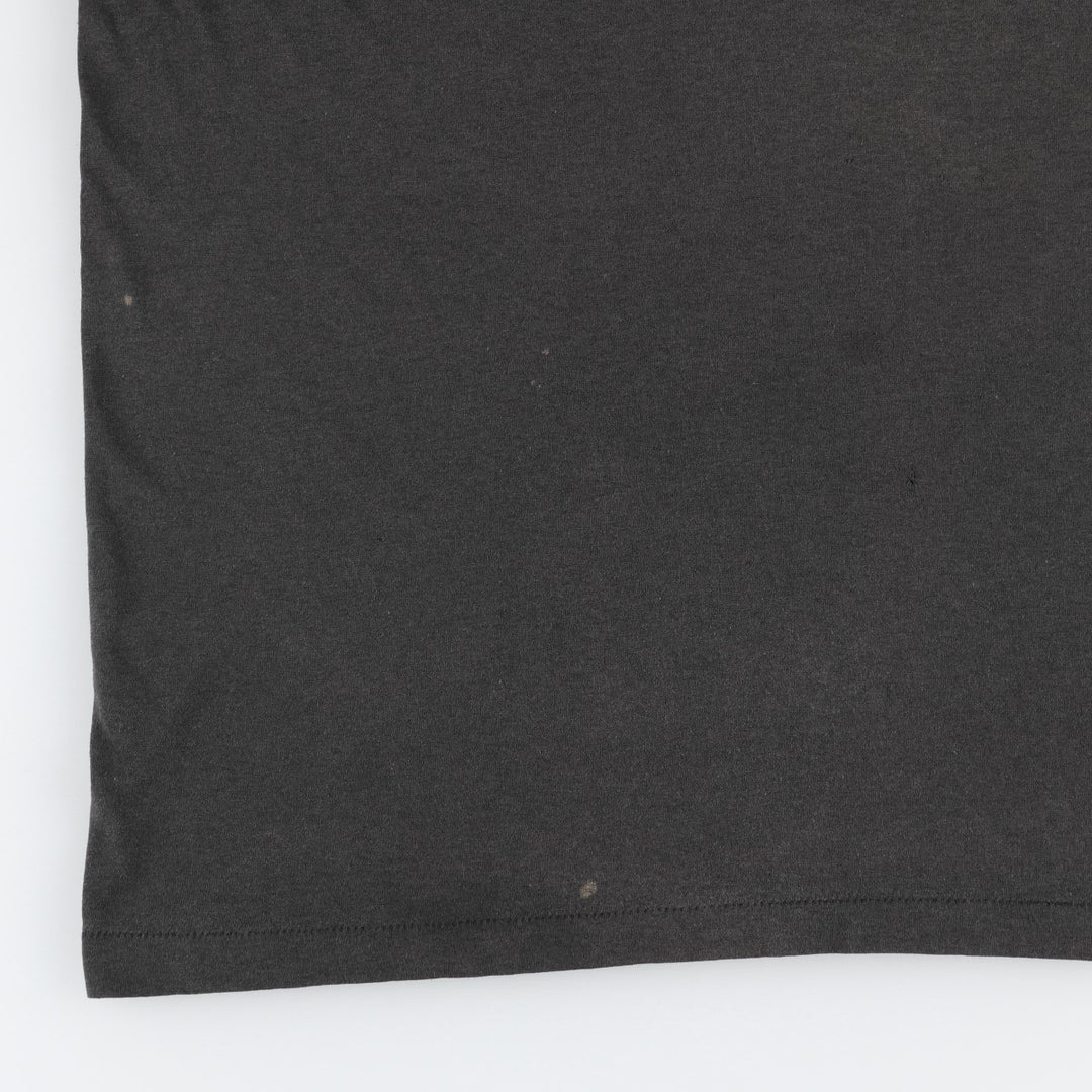 90'S Printed T-shirt, Men's Size L unclear black type Vintage Second Hand