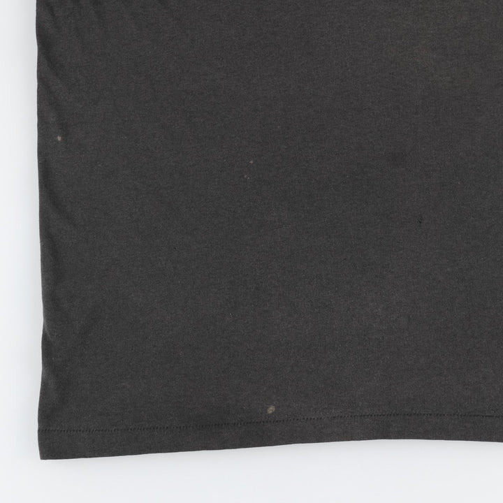 90'S Printed T-shirt, Men's Size L unclear black type Vintage Second Hand