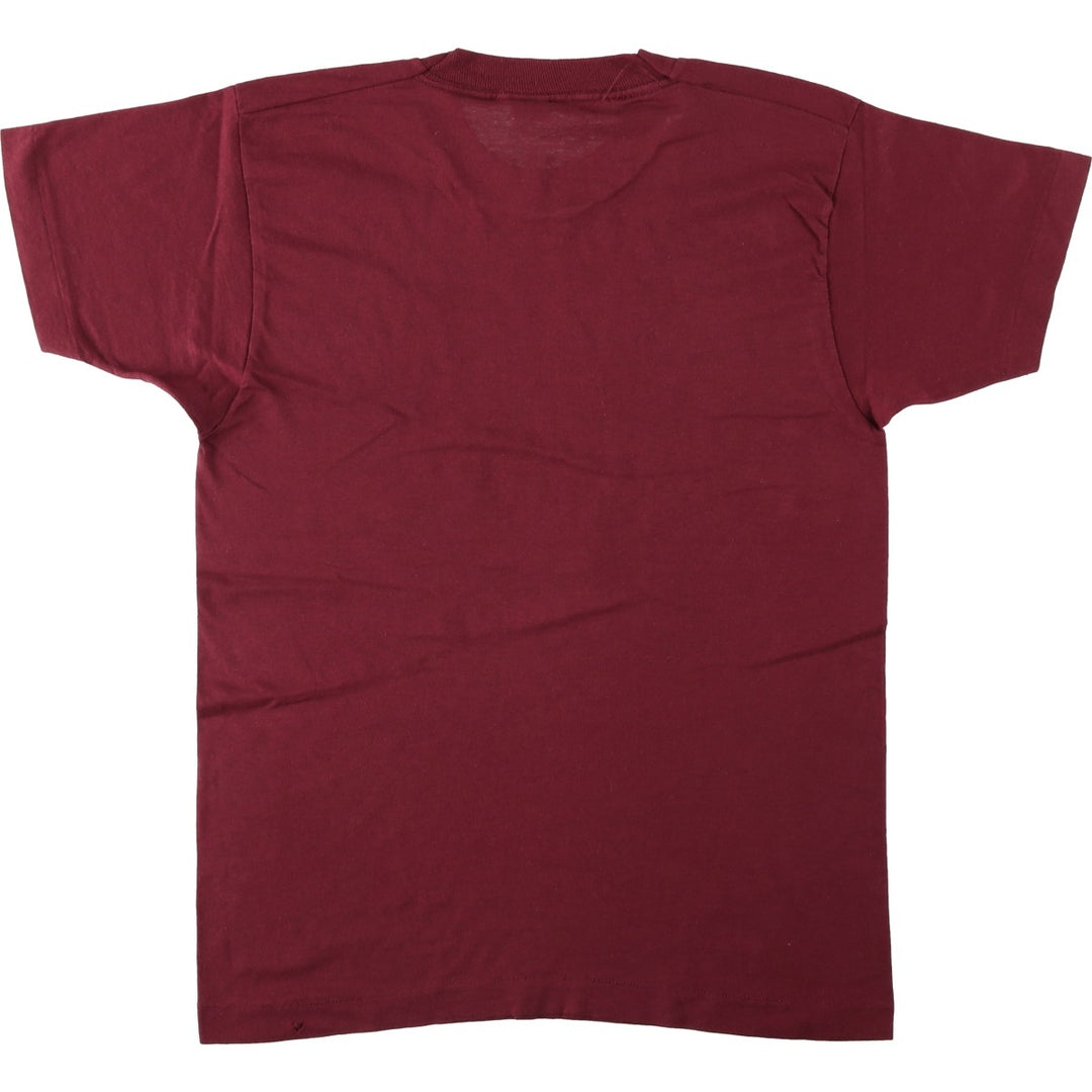 ~90'S CEDAR INN Advertising T-Shirt, Made in USA, Men's Size M (Equivalent), Vintage cotton wine-red Vintage Second Hand