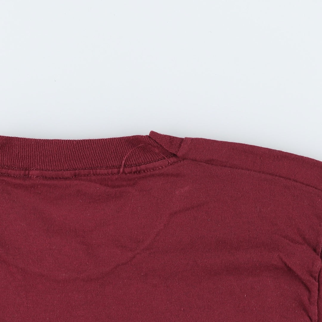 ~90'S CEDAR INN Advertising T-Shirt, Made in USA, Men's Size M (Equivalent), Vintage cotton wine-red Vintage Second Hand