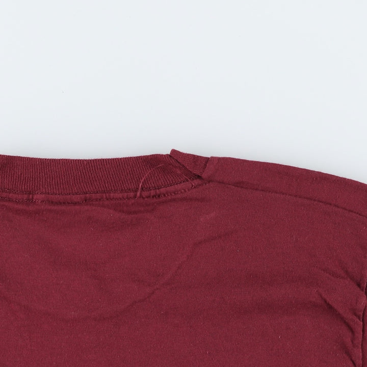 ~90'S CEDAR INN Advertising T-Shirt, Made in USA, Men's Size M (Equivalent), Vintage cotton wine-red Vintage Second Hand
