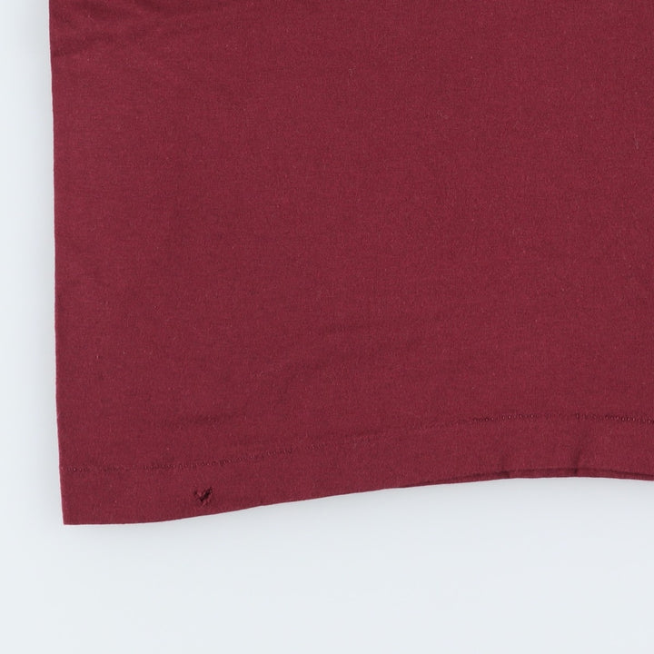 ~90'S CEDAR INN Advertising T-Shirt, Made in USA, Men's Size M (Equivalent), Vintage cotton wine-red Vintage Second Hand