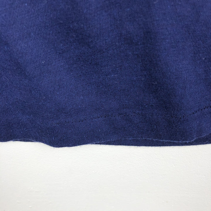 80s-90'S Chemise D'Sol Sun Pacific Message Print T-Shirt, Made in USA, Men's Size M (Equivalent), Vintage polyester navy blue type Vintage Second Hand