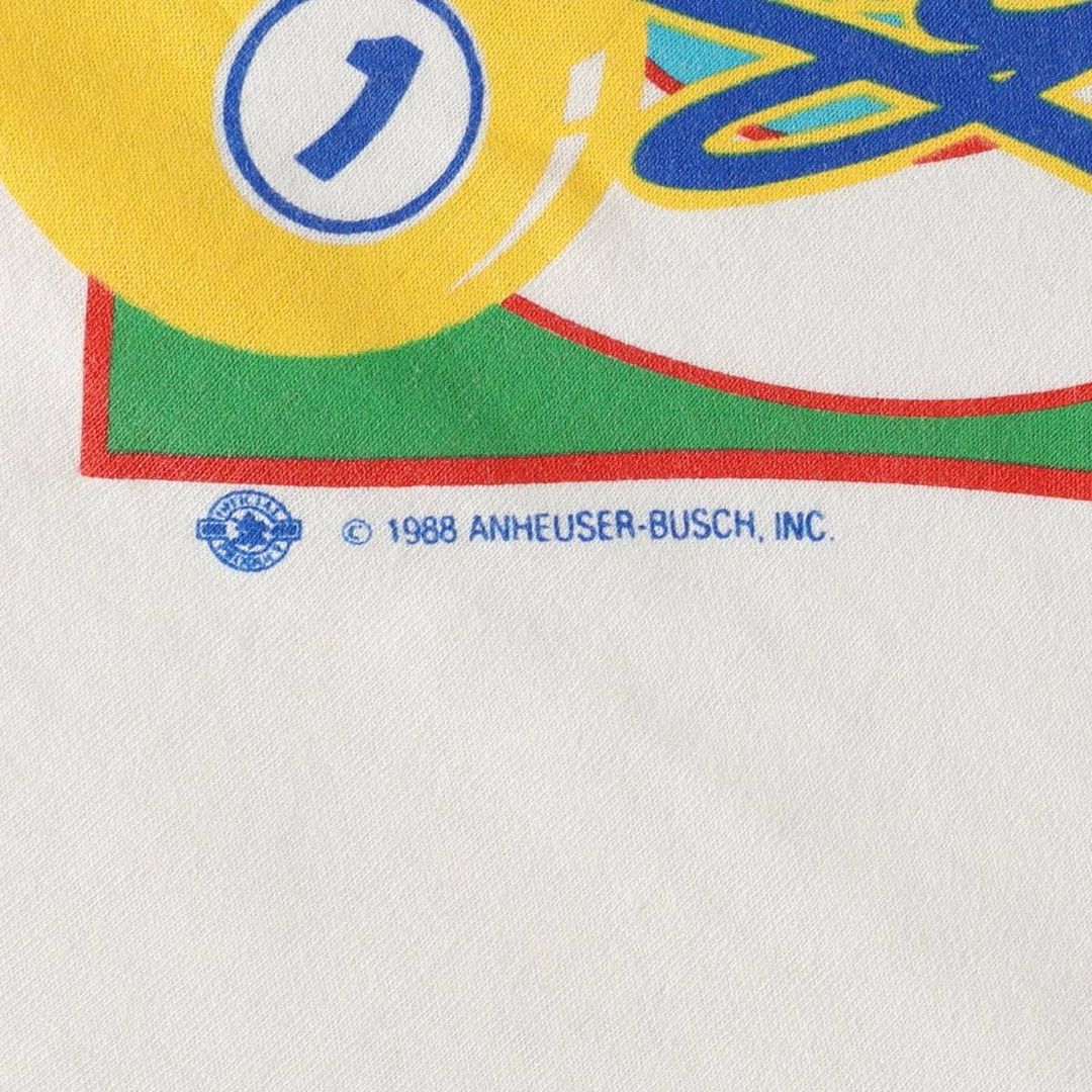 SUGAR CREEK HEAVYWEIGHT Printed T-Shirt, Made in USA, Men's XL (approx.) cotton white type Vintage Second Hand