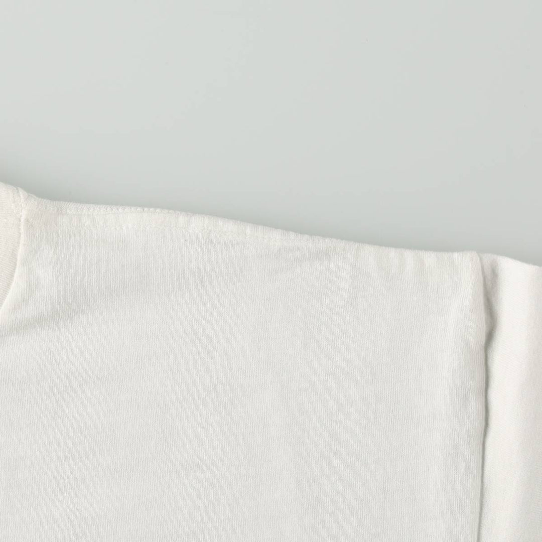 SUGAR CREEK HEAVYWEIGHT Printed T-Shirt, Made in USA, Men's XL (approx.) cotton white type Vintage Second Hand