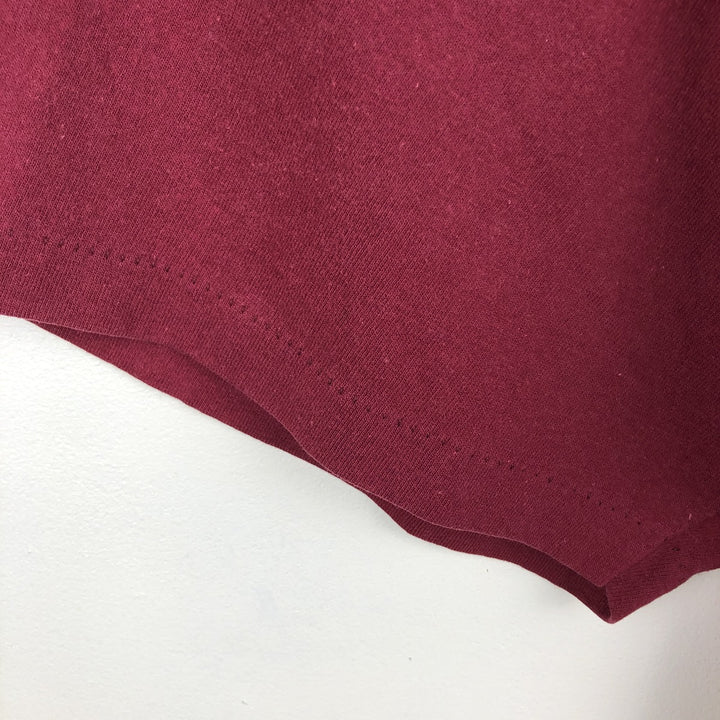 90's ONEITA POWER cotton red type Vintage Second Hand