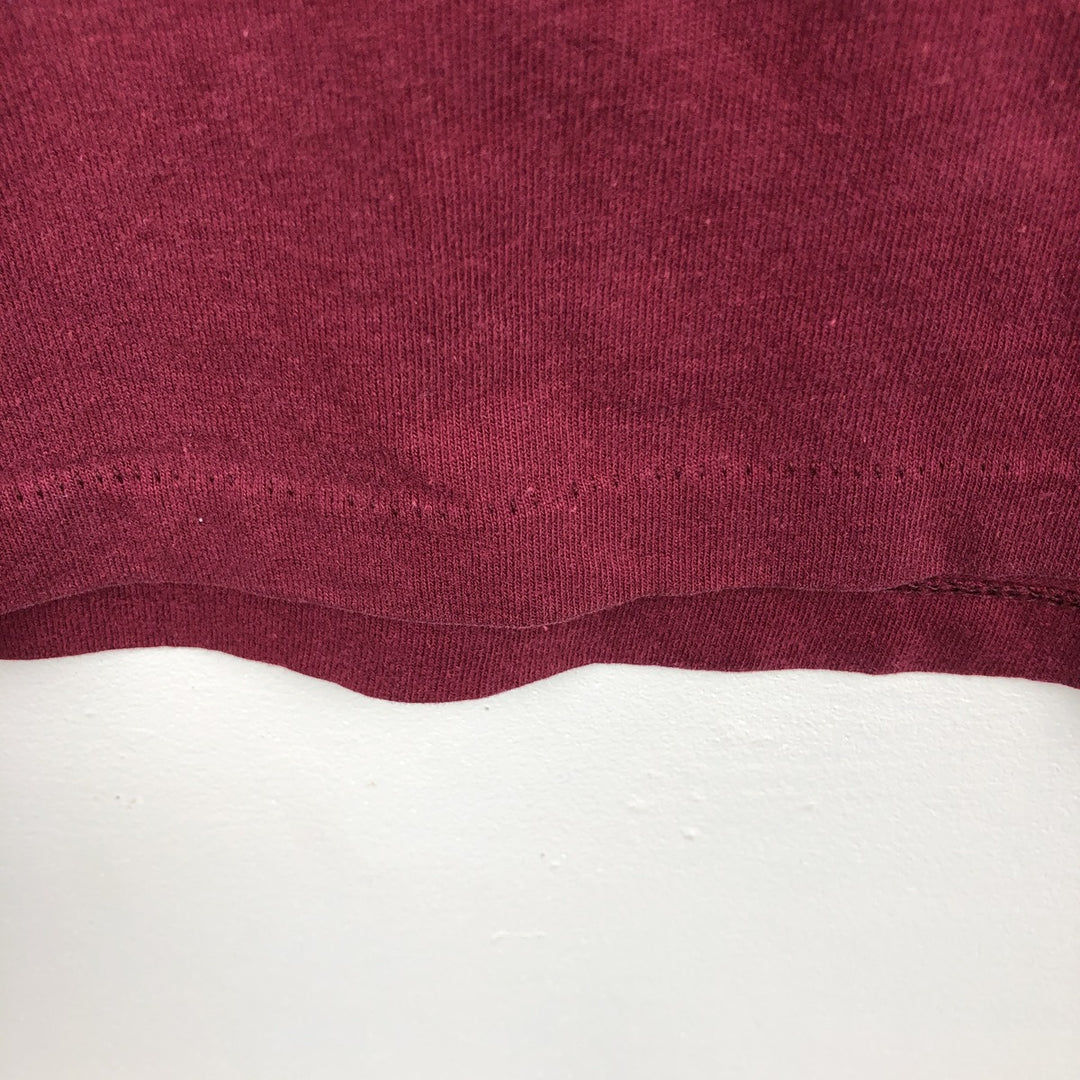 90's ONEITA POWER cotton red type Vintage Second Hand