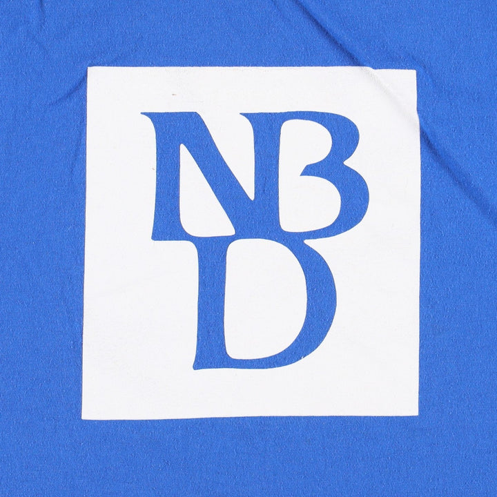 90'S Hanes HEAVYWEIGHT 50 cotton blue type Vintage Second Hand