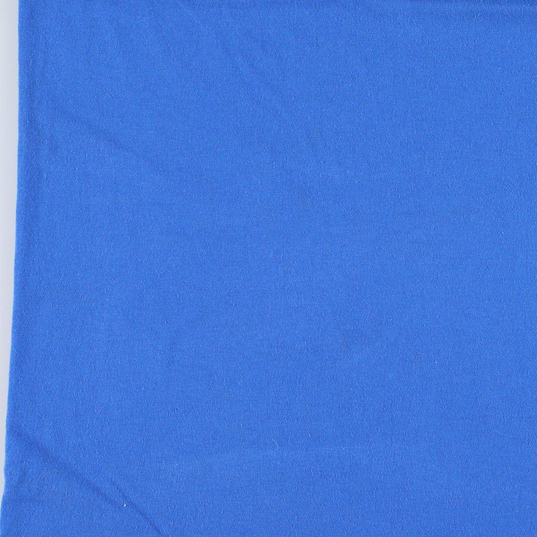 90'S Hanes HEAVYWEIGHT 50 cotton blue type Vintage Second Hand